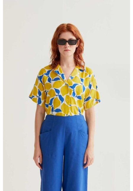 Camisa con estampado Limoncello