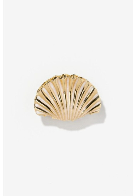 Pinza dorada concha
