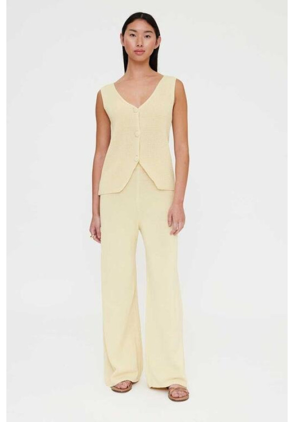 Pantalón punto amarillo