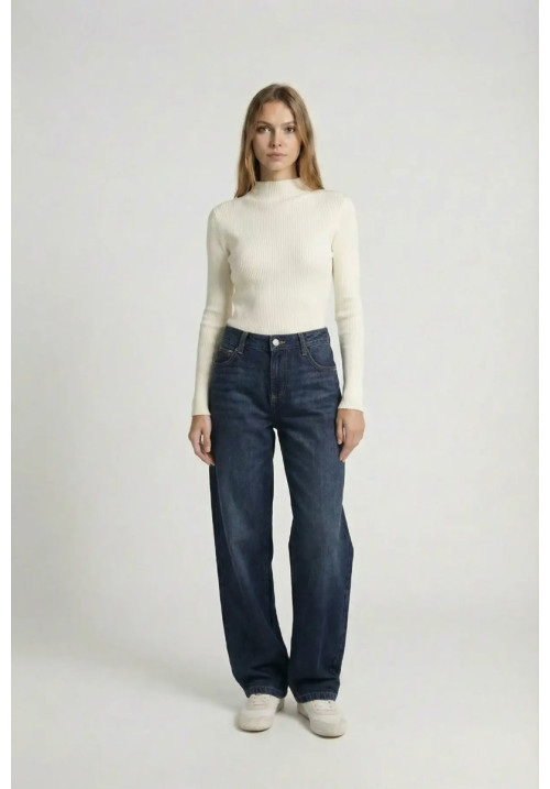 Pantaloón barrel algodón