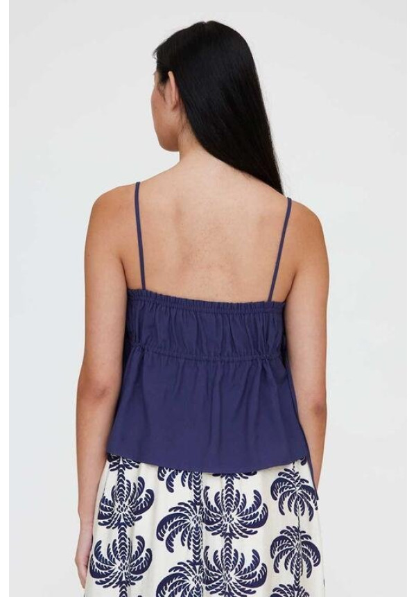 Top de tirantes fluidos Navy