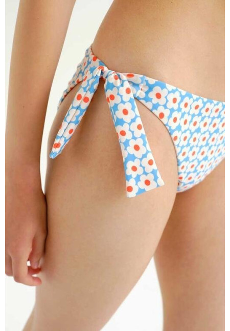 Braguita Bikini lazada con estampado Popcorn