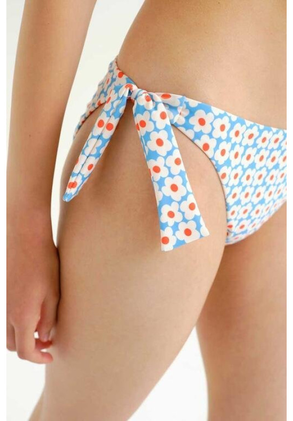 Braguita Bikini lazada con estampado Popcorn