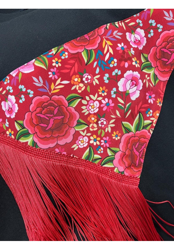 Sudadera Sangra Negra Mantón Manila 