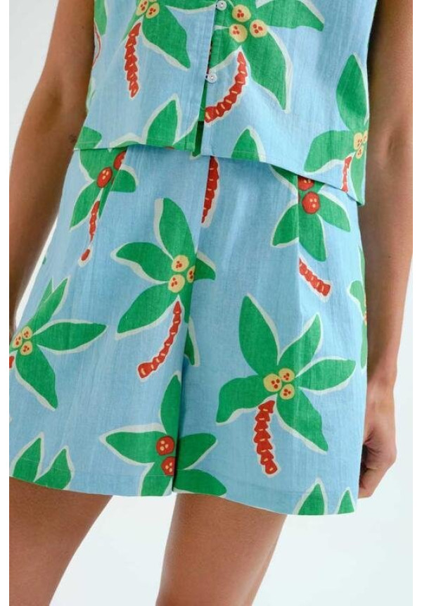 Shorts con estampado Cocotero Big