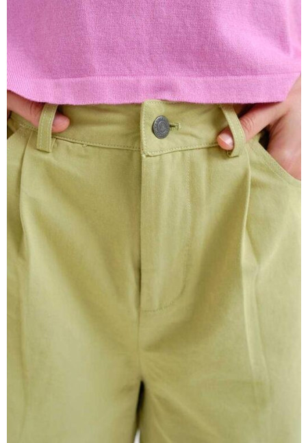Shorts verde 100% algodón