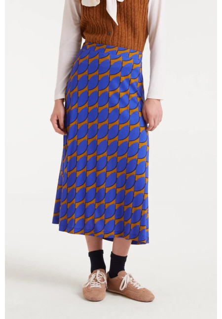 Falda estampado Skouros