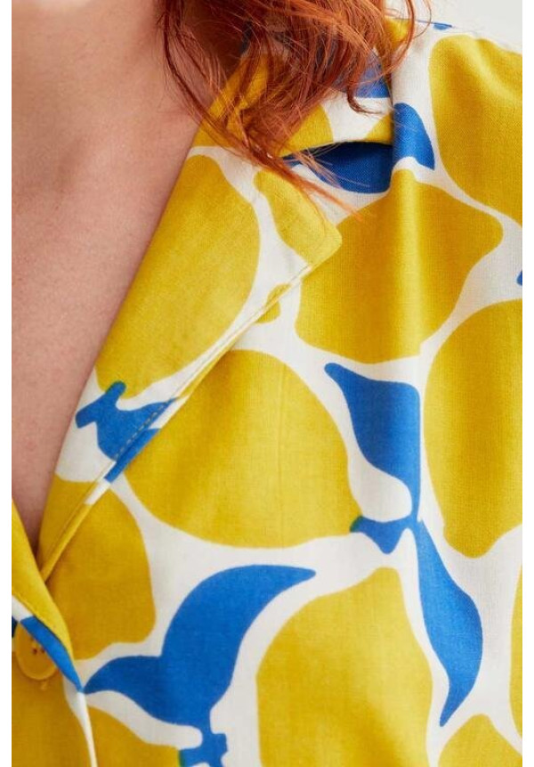 Camisa con estampado Limoncello