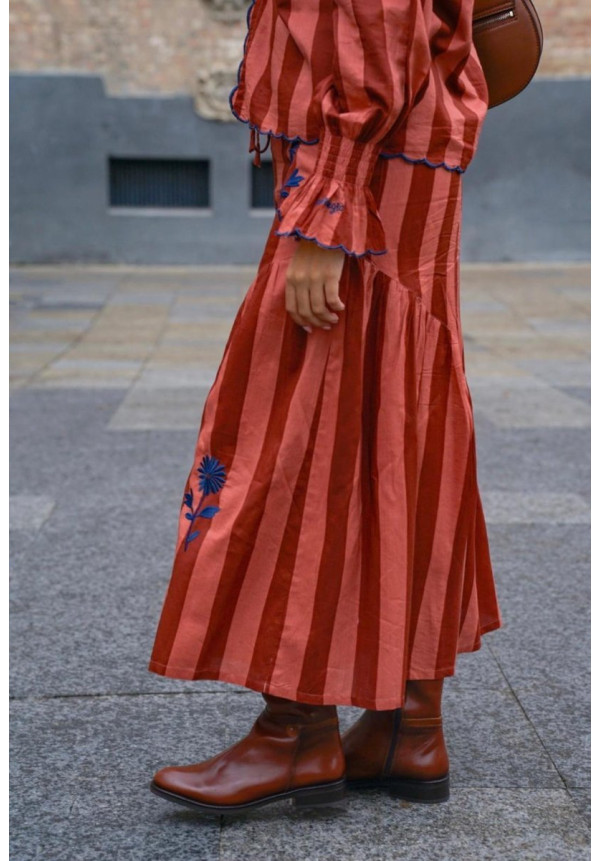 Conjunto rayas algodón !00%