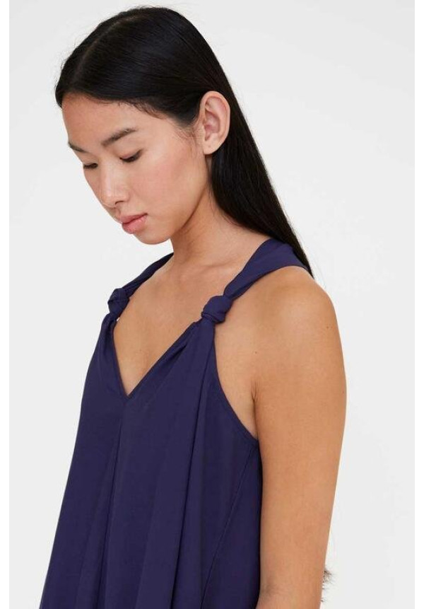 Vestido largo Navy Blue