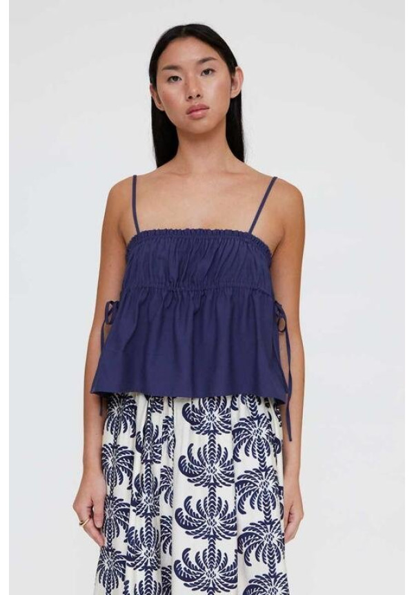 Top de tirantes fluidos Navy