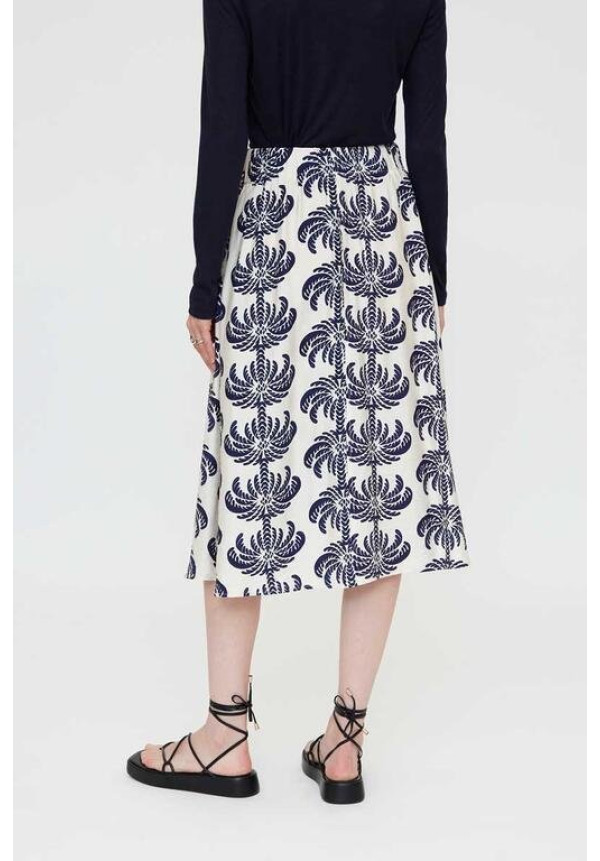 Falda con estampado Palms Spring