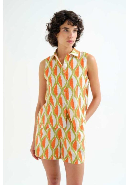 Camisa con estampado Aloe