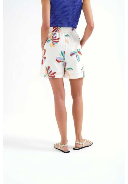 Shorts con estampado Monarda