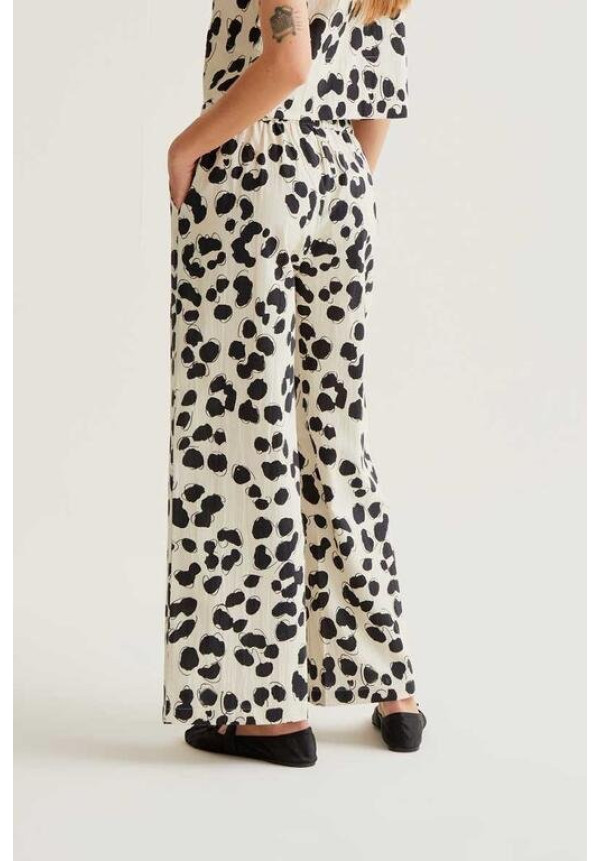 Pantalón con estampado Dalmatian