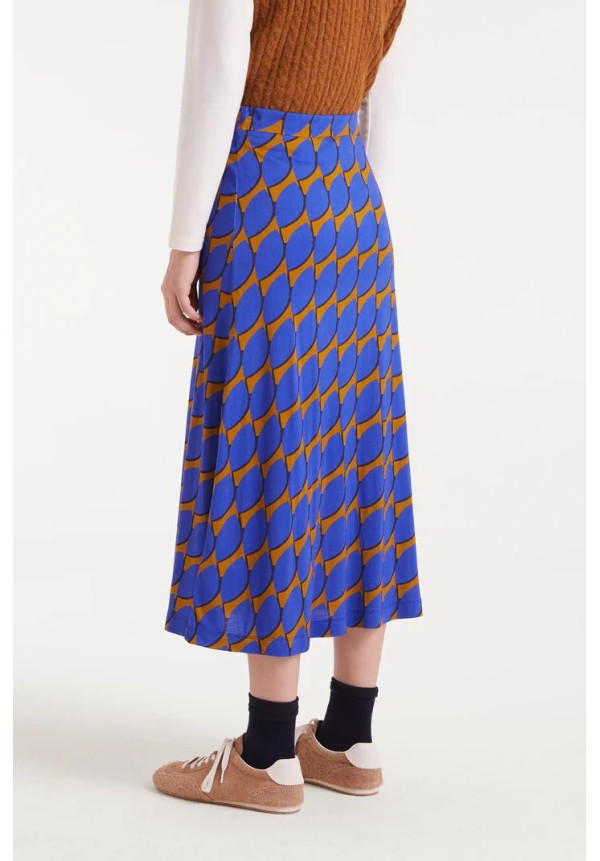 Falda estampado Skouros