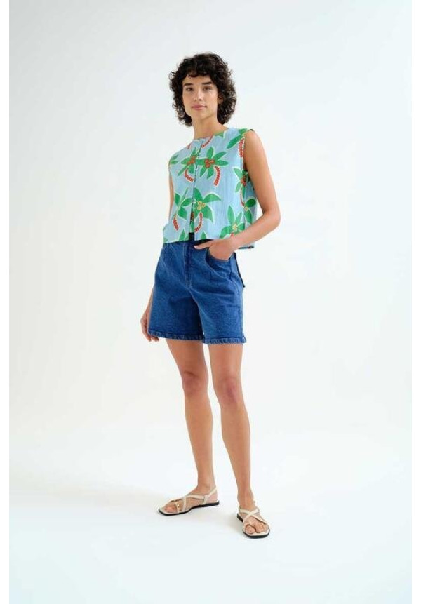 Top con estampado Cocotero  Big