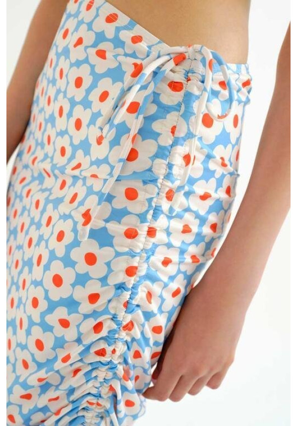 Falda midi con estampado  Popcorn