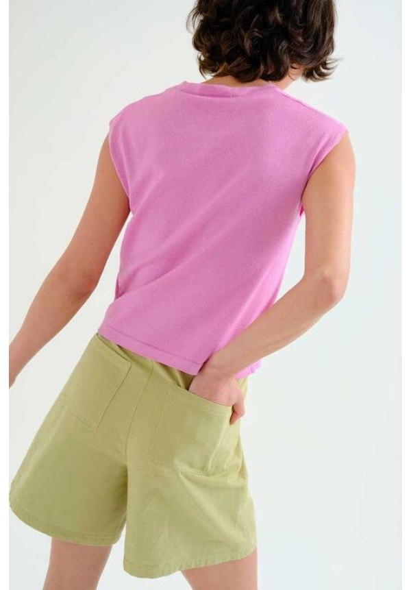 Shorts verde 100% algodón