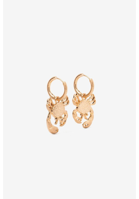 Pendientes cangrejo