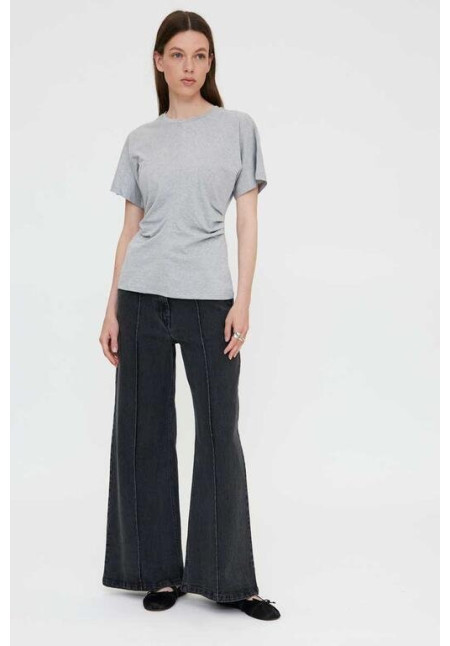 Camiseta gris 100% algodón