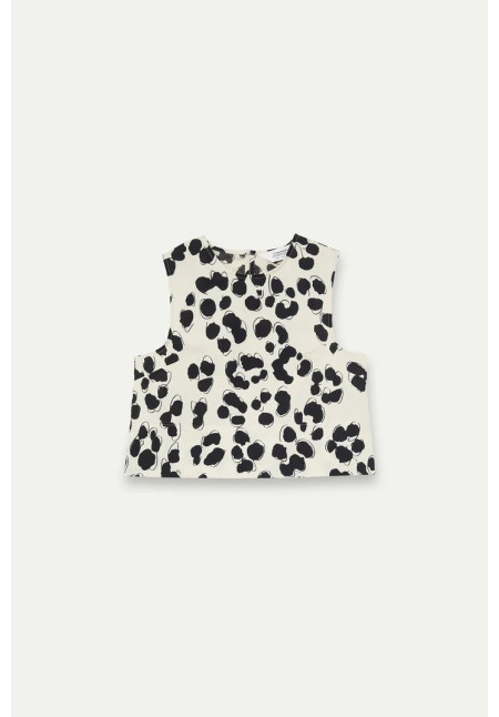 Top con estampado Dalmatian