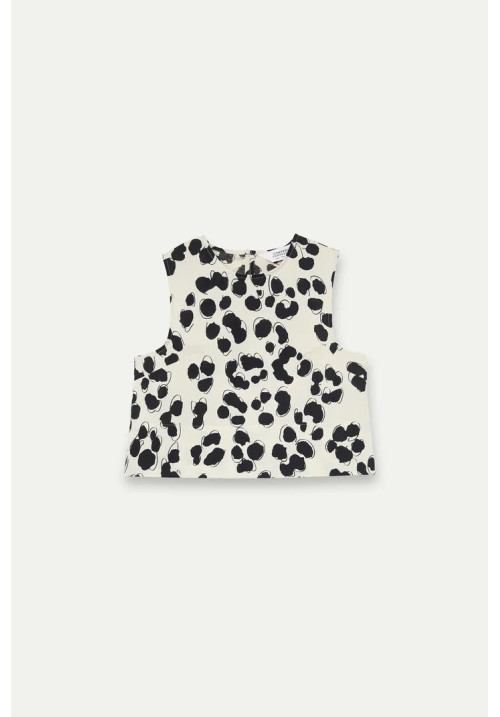 Top con estampado Dalmatian