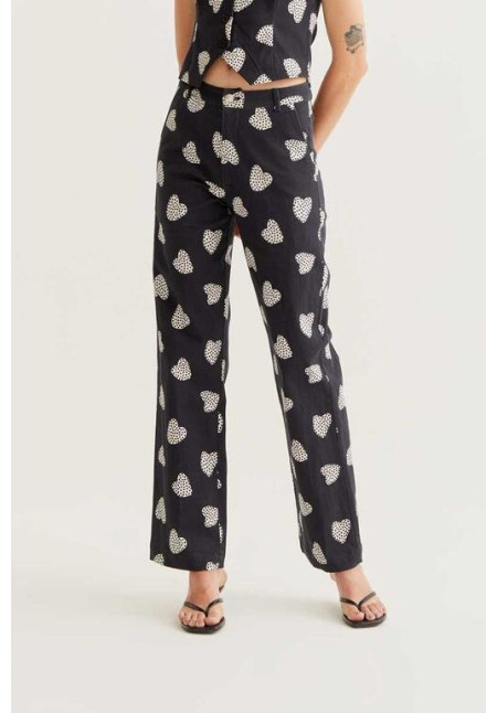 Pantalón con estampado Harmony Black