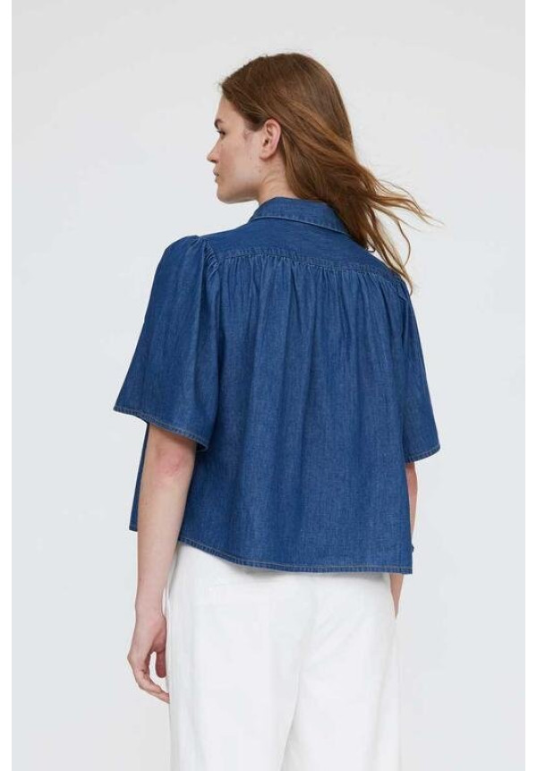 Camisa 100% algodón chambray