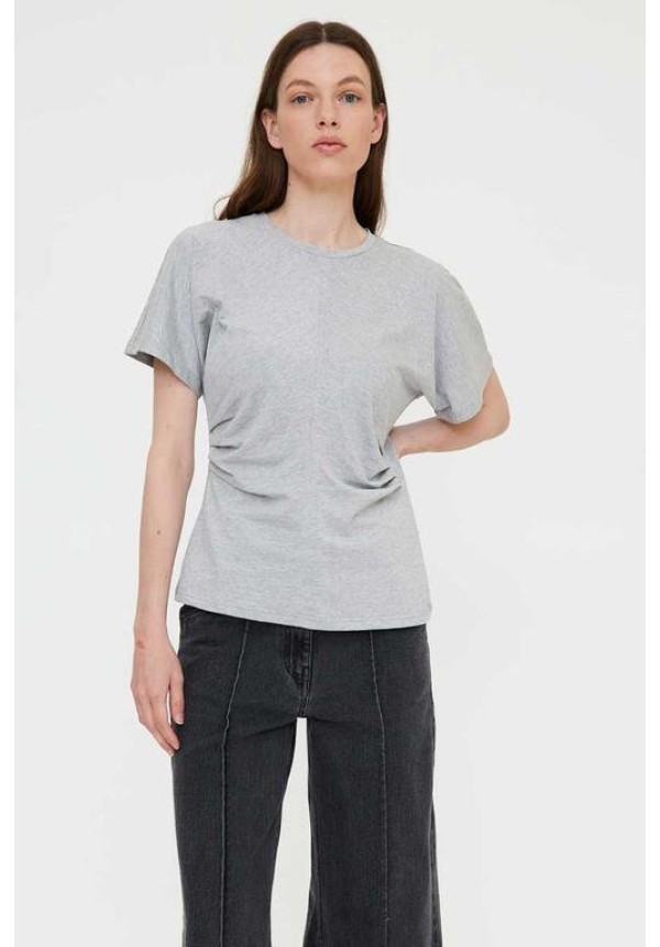 Camiseta gris 100% algodón