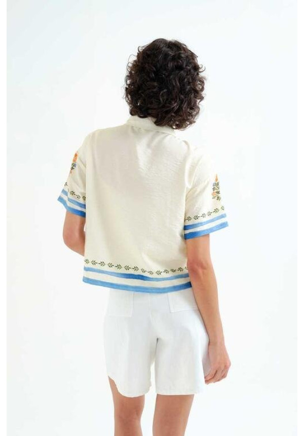 Camisa con estampado Palm &  Mermaid