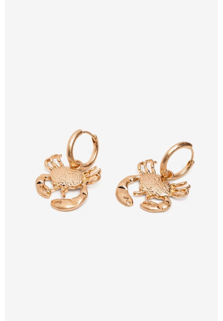 Pendientes cangrejo